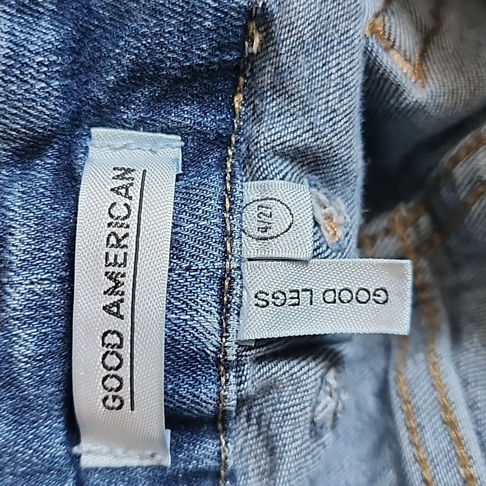 Good American High-Rise Skinny Ankle Jeans/ 4/27 - Picture 4 of 11
